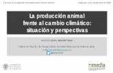 La producción animal frente al cambio climático: situación ...