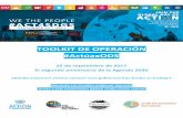 TOOLKIT DE OPERACIÓN #ActúaxODS - 25 September 2017