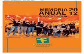 MEMORIA 20 ANUAL 12 - Fundación Canfranc