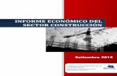 INFORME ECONÓMICO DEL SECTOR CONSTRUCCIÓN