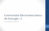 Conversión Electromecánica de Energía - I