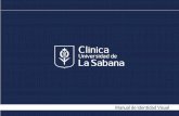 Manual de Identidad Visual Clínica Universidad de La Sabana