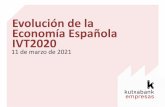 Evolución de la Economía Española IVT2020