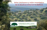 Valor intrínseco y valor económico de la biodiversidad en ...