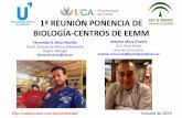 1ª REUNIÓN PONENCIA DE BIOLOGÍA-CENTROS DE EEMM