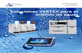Soluciones VERTEX para el análisis de aguas