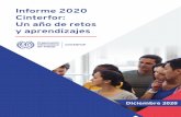 Informe 2020 Cinterfor: Un año de retos y aprendizajes