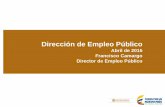 Dirección de Empleo Público - funcionpublica.gov.co