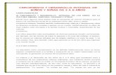 CARACTERISTICAS A) CRECIMIENTO Y DESARROLLO INTEGRAL DE ...