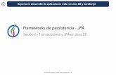 Frameworks de persistencia - JPA
