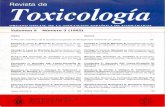 Revista de Toxicología 9 (3) 1992
