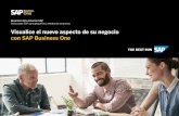 Visualice el nuevo aspecto de su negocio con SAP Business One