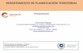 DEPARTAMENTO DE PLANIFICACIÓN TERRITORIAL