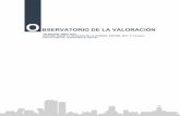 BSERVATORIO DE LA VALORACIÓN