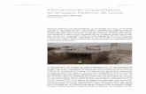 Intervenciones arqueológicas en el casco histórico de Lorca