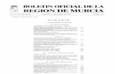 dO BOLETIN OFICIAL DE LA AA REGION DE MURCIA