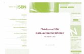 Guía de la Plataforma ISBN para autores/editores