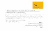 FACULTAD DE CIENCIAS DE LA SALUD CARRERA DE PSICOLOGIA