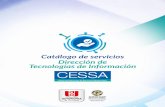 Catálogo de servicios Dirección de Tecnologías de Información