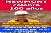 NEWMONT celebra 100 años - mineriachile.com