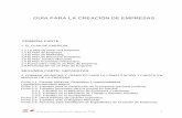 Guía de creación de empresas - Comunidad de Madrid