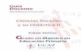 Ciencias Sociales y su Didáctica II