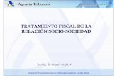 TRATAMIENTO FISCAL DE LA RELACIÓN SOCIO-SOCIEDAD