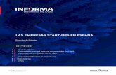 LAS EMPRESAS START-UPS EN ESPAÑA