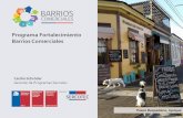 Programa Fortalecimiento Barrios Comerciales