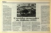 Corridas generales de Bilbao-1992