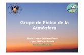 Grupo de Física de la Atmósfera - Universidad de Granada