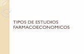 TIPOS DE ESTUDIOS FARMACOECONOMICOS