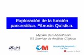 Exploración de la función pancreática. (metabolismo de ...
