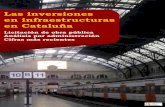 Las inversiones en infraestructuras en Cataluña