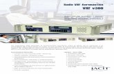 Radio VHF Aeronáutico VHF v300