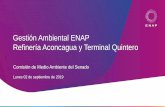 Gestión Ambiental ENAP Refinería Aconcagua y Terminal Quintero
