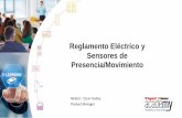 Reglamento Eléctrico y Sensores de Presencia/Movimiento