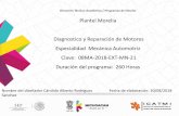 Plantel Morelia Diagnostico y Reparación de Motores ...