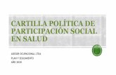 CARTILLA POLÍTICA DE PARTICIPACIÓN SOCIAL EN SALUD