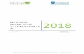 MEMORIA 2018 SERVICIO DE TELEASISTENCIA