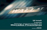 VI EDICIÓN Máster Universitario en Mercados Financieros