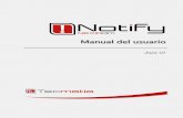 Notify - Manual de Usuario - Tecmatia