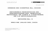 ORDEN DE COMPRA No. 45256 INFORMES PERIODICOS DE ...