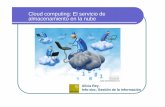 Cloud computing: El servicio de almacenamiento en la nube