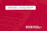 Glosario - Curso virtual