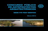 CONCURSO PÚBLICO DE ANTEPROYECTOS ARQUITECTÓNICOS