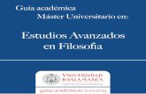 Estudios Avanzados en Filosofia 2012-2013