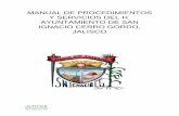 MANUAL DE PROCEDIMIENTOS Y SERVICIOS DEL H. AYUNTAMIENTO …