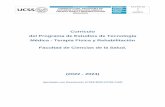 FACULTAD DE CIENCIAS DE LA SALUD PLAN DE ESTUDIOS DEL PROGRAMA