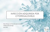 Infección adquirida por citomegalovirus